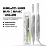 luowei lw-50-lw-60-insulation-nonmagnetic-ceramic-head-stainless-steel-tweezers-2