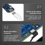 jtx p15-disassembly-free-battery-charging-activation-board-with-pd-charging-for-iphone-6-to-15pro-ma