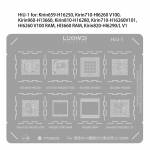 luowei cpu-series-bga-reballing-stencil-set-for-apple-hisilicon-kirin-mediatek-qualcomm-13