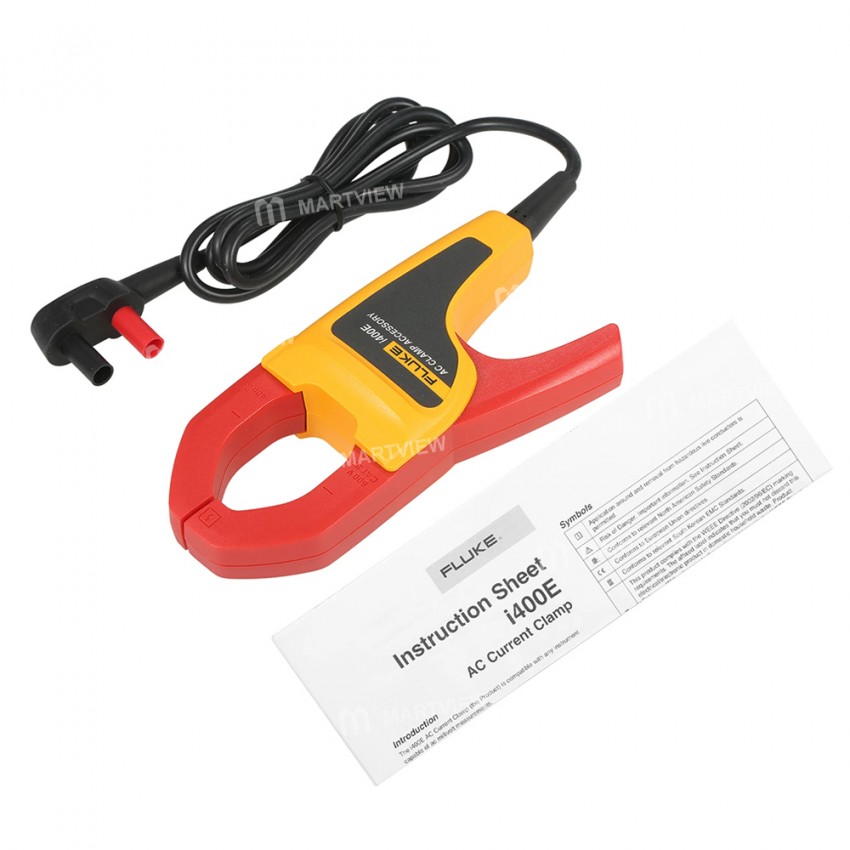 Fluke i400E 1~400A AC Current Digital Clamp Multimeter with Dual Banana Jacks