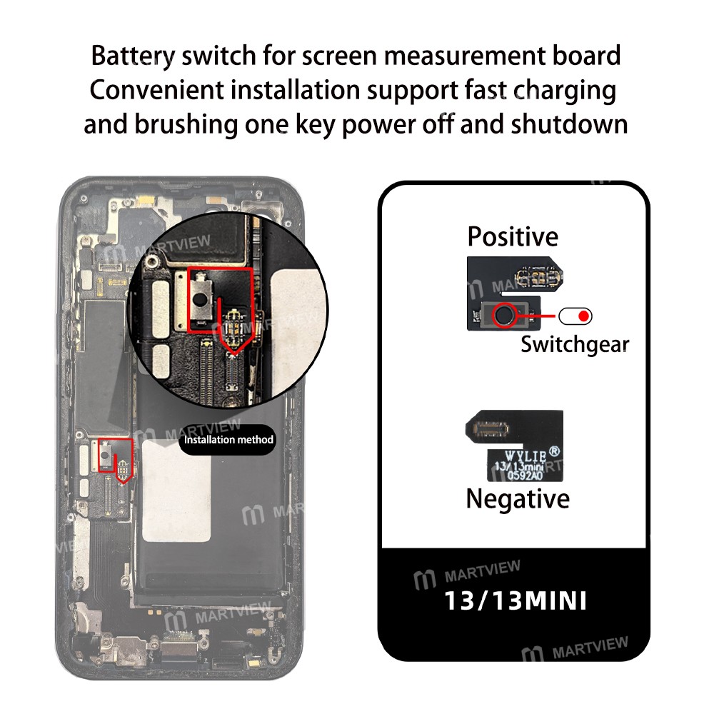 wylie screen-measurement-boards-battery-switch-for-8-to-16pro-max-7