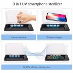 USB Portable Smartphone UV Sterilizer Box with Aromatherapy Function Wireless Charging - Malaysia