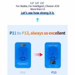 JCID P13 Nand Read Write Programmer DFU Purple Screen Tool For iPhone 6 to 13 Pro Max