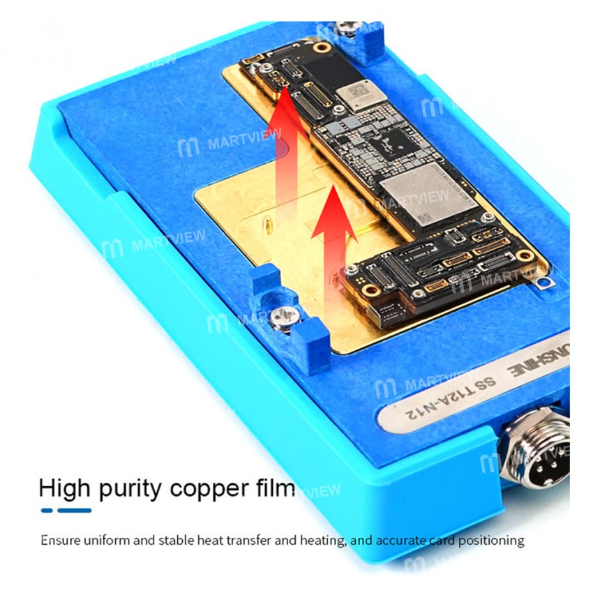 Sunshine SS T12A-N12 Motherboard Repair Heating Station Platform for iPhone 12 / 12 Pro / 12 Pro Max