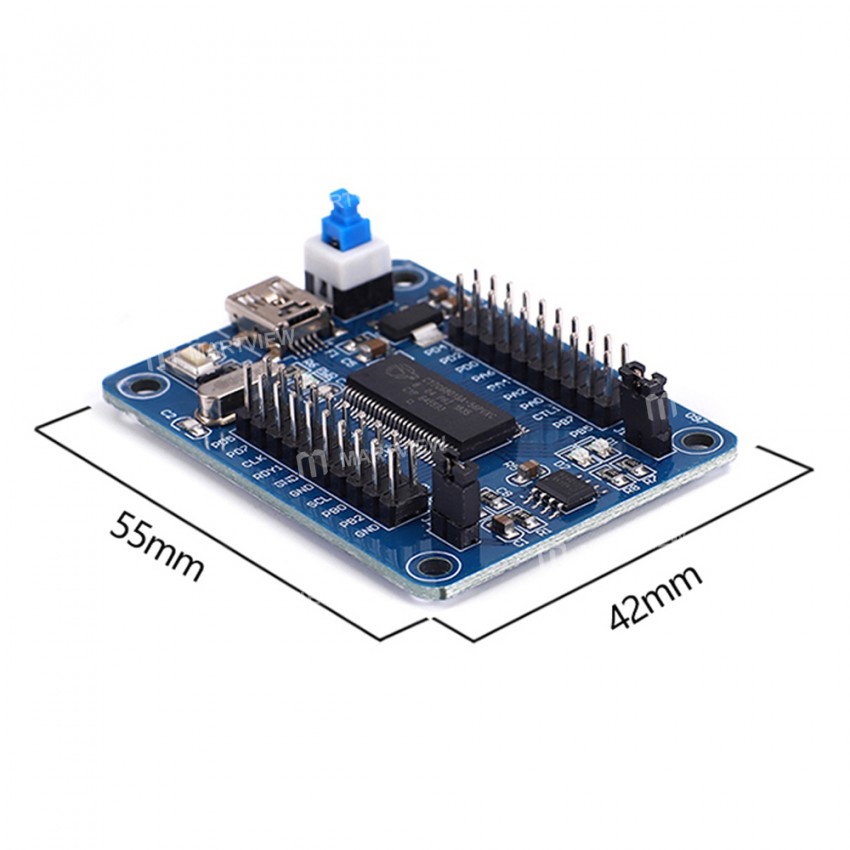 EZ-USB FX2LP CY7C68013A USB Logic Analyzer Core Board