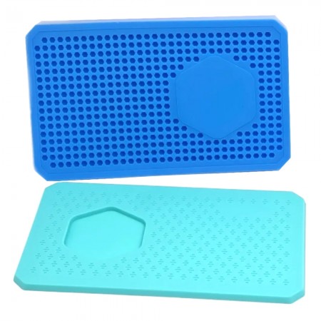 TE-715 Mini LCD Screen Film Repair Silicone Mat with Camera Protection Function