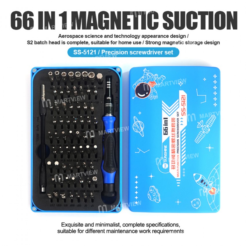 sunshine ss-5121-66-in-1-multi-function-precision-s2-screwdriver-set-for-mobile-phone-repair-2