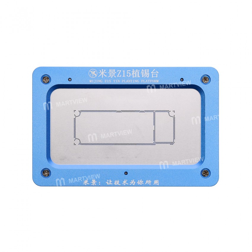 MiJing Z15 BGA Reballing Stencil Platform Jig Fixture Holder for iPhone 11