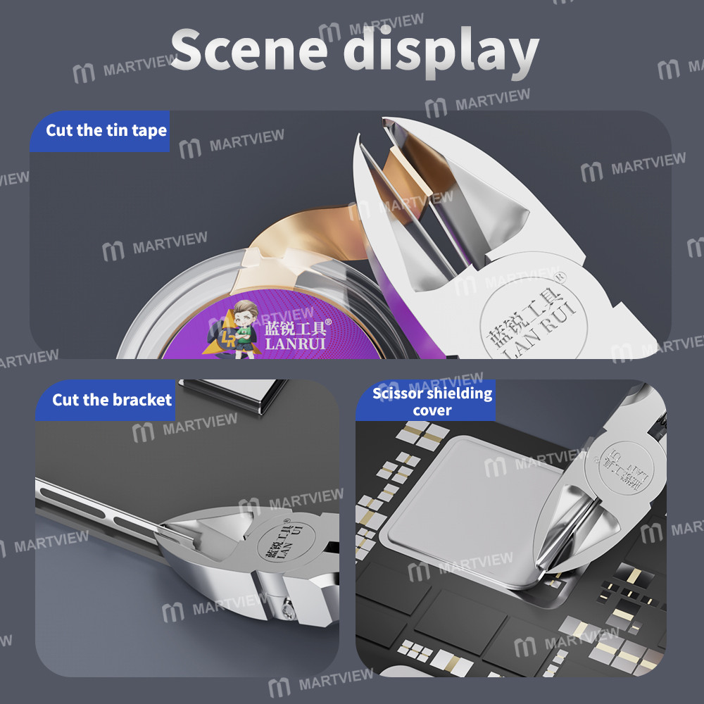 lanrui ks-23-extra-hard-scissor-pliers-for-remove-motherboard-shielding-cover-6