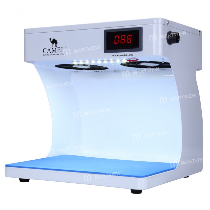 High Cleanliness 220V Dust-free Worktable Maintenace Platform with Wind Speed Display for Mobile Pho