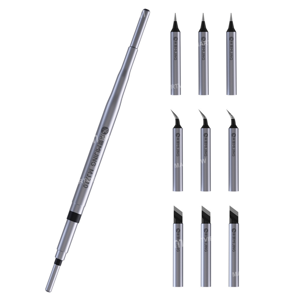 mijing mj210-9-in-1-soldering-heating-core-with-replacement-head-for-screen-motherboard-flying-wire-