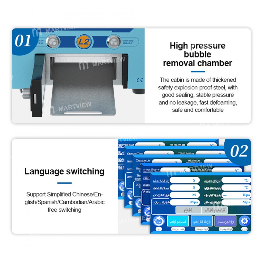 sunshine l2-7-inch-smart-lcd-laminating-defoaming-all-in-one-machine-14