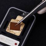 QianLi iNeezy Round Hand Polished Tweezers Stainless Steel Anti Rust Wear Resistance Corrosion Resis