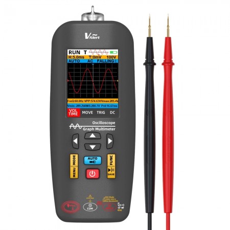 3-in-1 10Mhz 600V Handheld High-Precision Oscilloscope Graphical Multimeter
