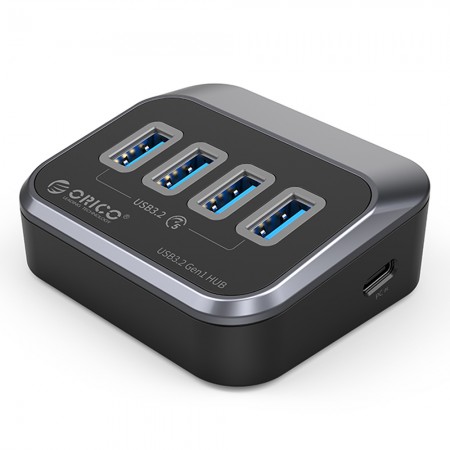 Orico M3U3 Series USB3.2 Gen2 5Gbps 4-Port HUB with Card Reading Port for Desktop PC / Laptop