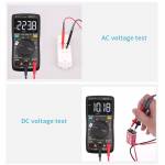 Zoyi ZT102A High-precision Automatic Range Intelligent Anti-burn NCV AC / DC Digital Multimeter