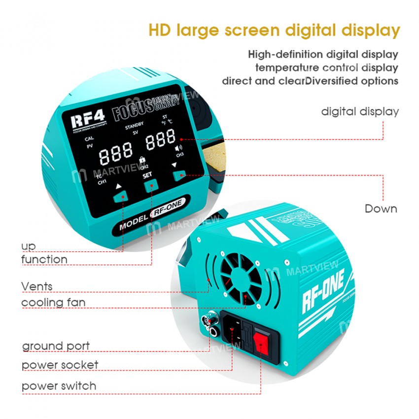 rf4 rf-one-intelligent-temperature-control-anti-static-led-digital-display-soldering-station-10
