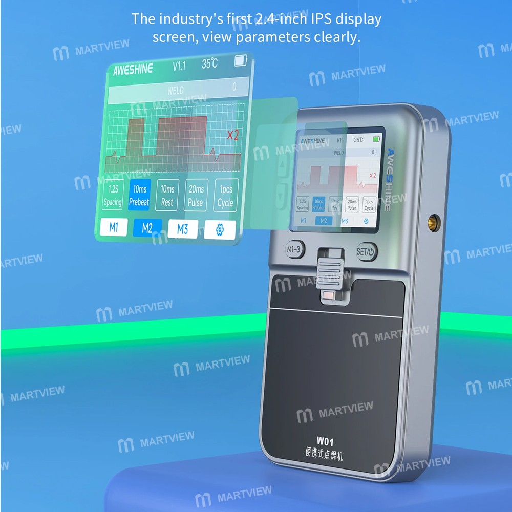 aweshine w01-portable-integrated-battery-spot-welding-machine-with-ips-display-5