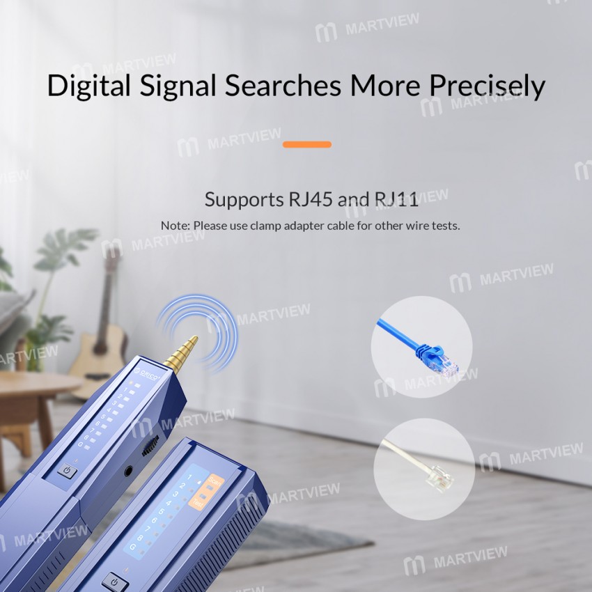 Orico TXJ004/TXJ006 Multi-functional RJ45 RJ11 POE Line/Telephone Line Tester