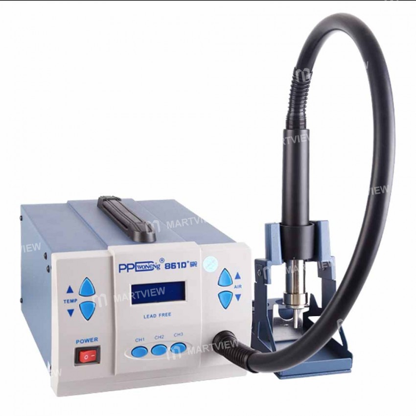 PPD 861D+ 861D Plus 1000W 110V 220V Lead-Free Hot Air Rework Station for Fix Phone Repair BGA Chip I