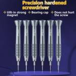 PPD Multi-spec S2 Alloy Steel High-precision Magnetic Screwdriver for iPhone/Samsung/iPad Repair