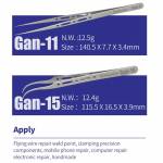 mechanic gan-15-gan-11-mobile-phone-repair-fingerprint-flying-wire-anti-magnetic-precision-tweezers-
