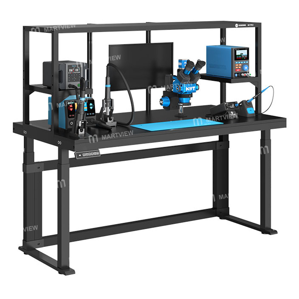 sunshine m1-pro-intelligent-72cm-to-117cm-height-adjustable-repair-table-for-expanded-work-area-7