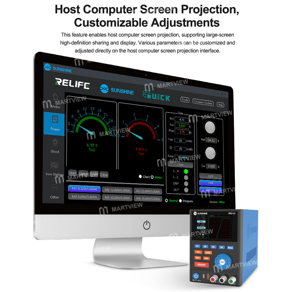 sunshine p4-pro-30v-6a-smart-dc-regulated-power-supply-with-host-computer-functionality-9
