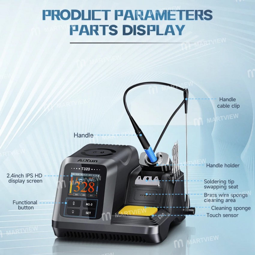 aixun t320-t210-t245-led-display-smart-soldering-station-with-200w-power-supply-15