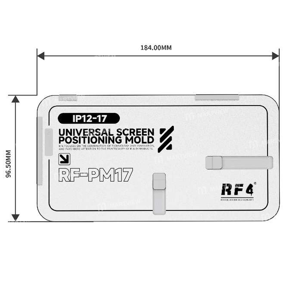 rf4 rf-pm17-adjustable-slider-universal-alignment-lamination-mold-for-iphone-12-to-17pro-max-7