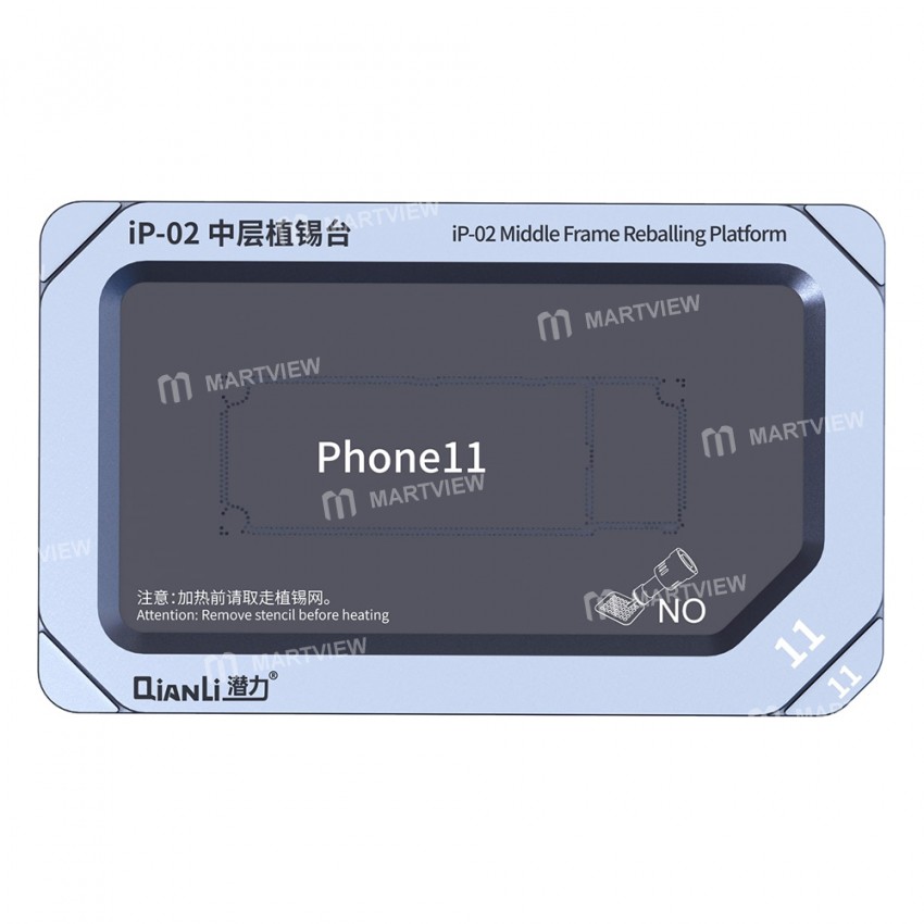 Qianli IP-02 Middle Frame Reballing Platform for iPhone 11 / 11 Pro / 11 Pro Max