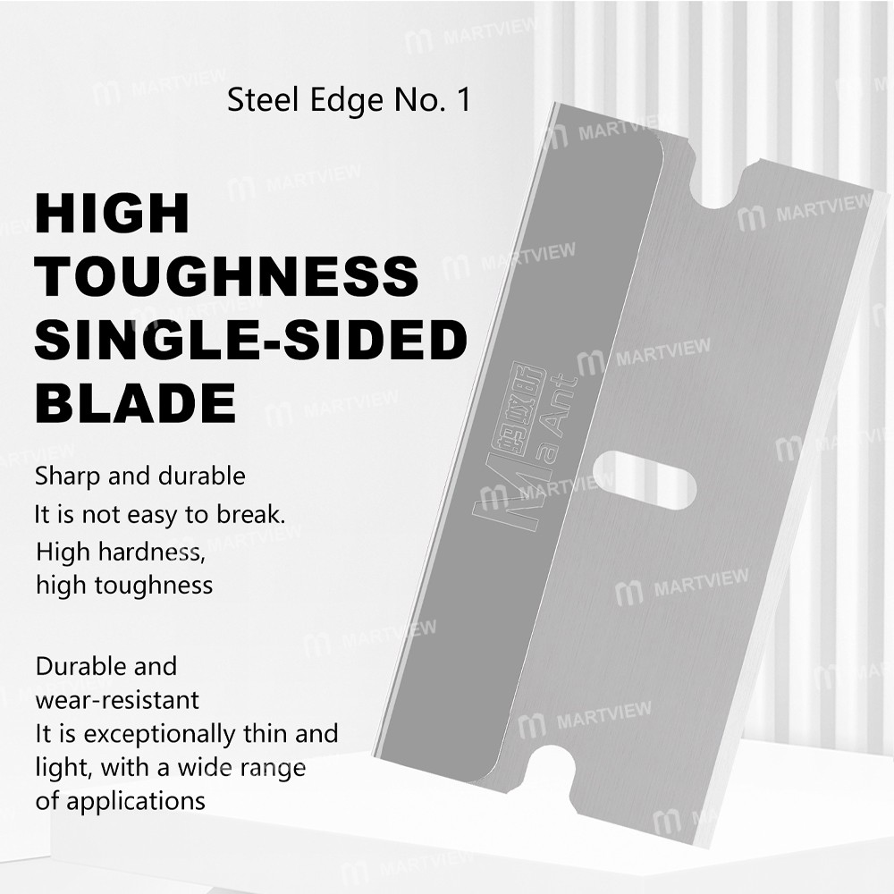 maant steel-edge-no1-high-toughness-alloy-steel-degumming-single-sided-blades-2