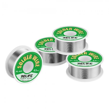 Relife RL-445 25g 0.3 / 0.4 / 0.5 / 0.6mm High Purity Rosin Core Soldering Tin Wire