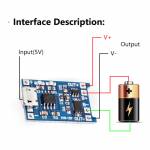 TP4056 Charging Power Module And 18650 lithium Battery Module MICRO / MINI / Type-c Interface