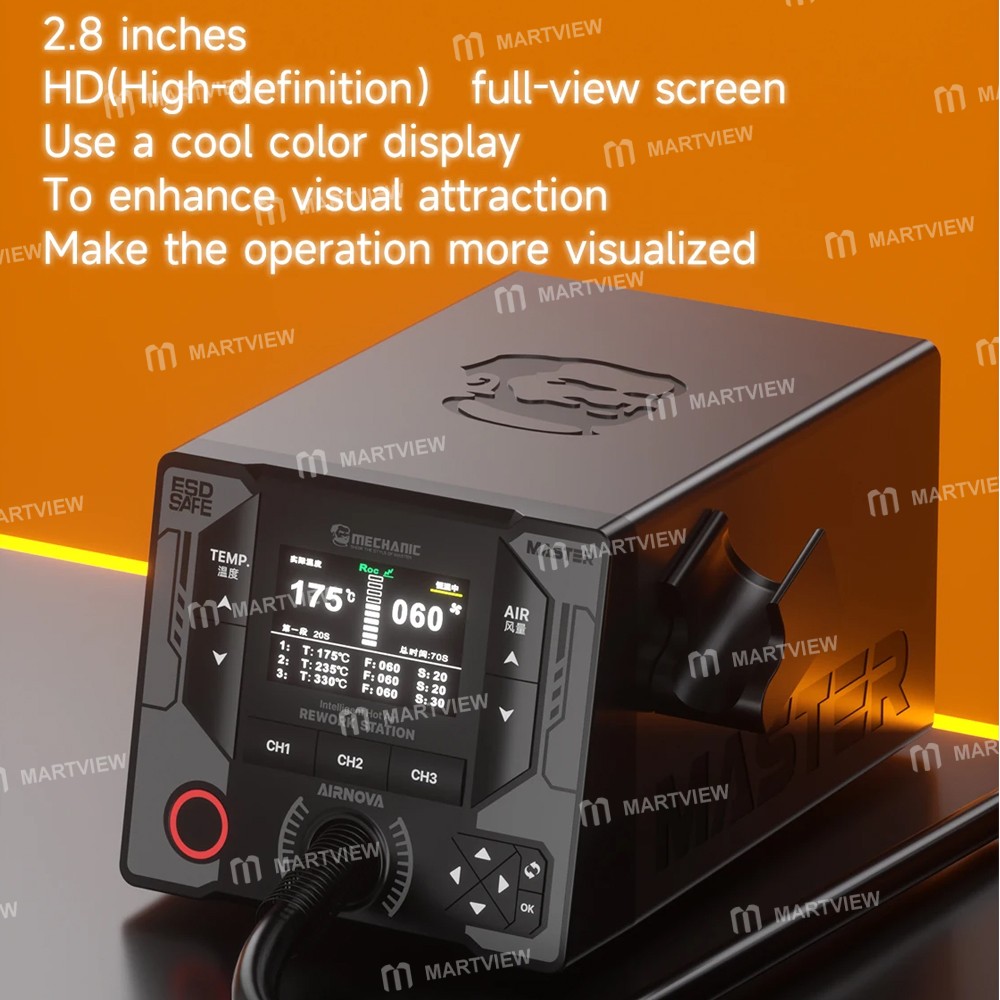 mechanic airnova-1200w-intelligent-curved-temperature-control-hot-air-gun-rework-station-3