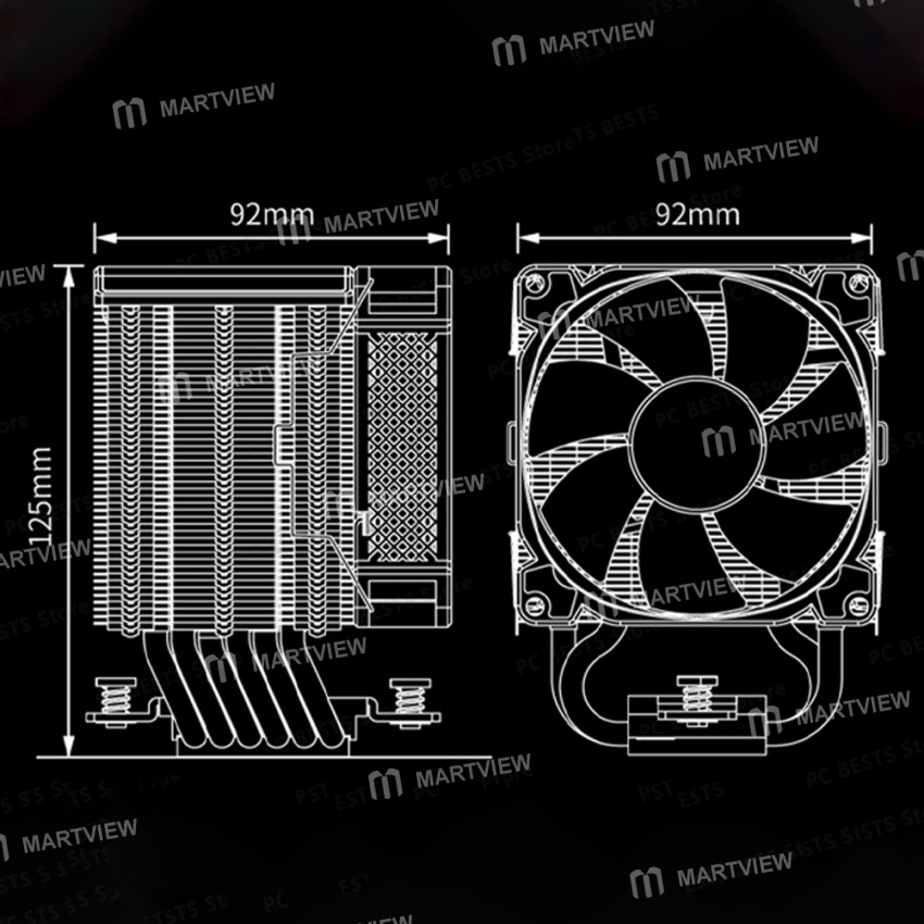 jonsbo hx6210-6-heatpipe-cpu-tower-air-cooled-radiator-with-pwm-fan-14