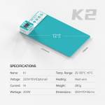 uyue k1-k2-lcd-screen-heating-separating-silicone-pad-for-mobile-phones-laptops-tablets-12