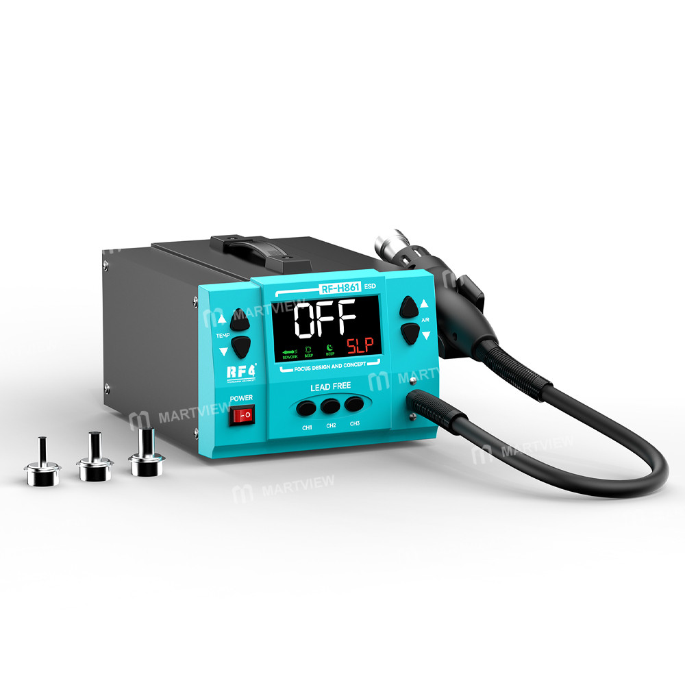 rf4 rf-h861-intelligent-spiral-air-outlet-digital-display-hot-air-gun-desoldering-rework-station-3