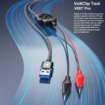 v007 pro-battery-crocodile-clip-with-usb-port-for-iphone-16-16-plus-battery-adhesive-strap-removal-2