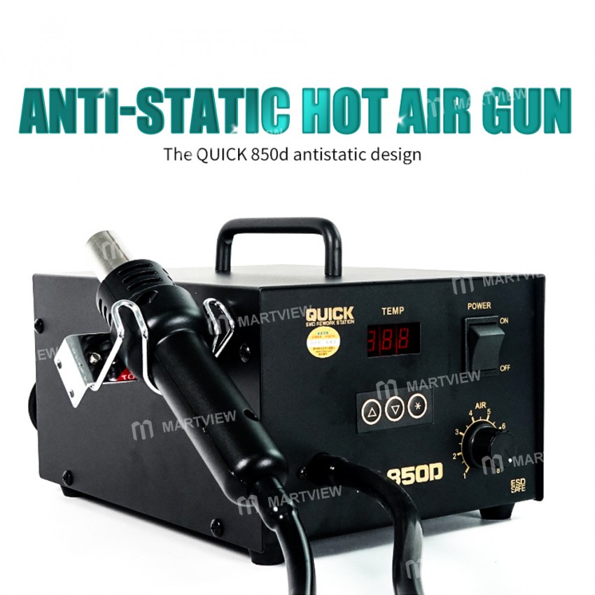 Quick 850D Digital ESD Hot Air Rework Station