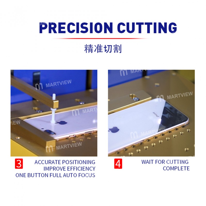 Mechanic iLaser Auto Laser LCD Screen Remover Back Glass Laser Separating Engraving Machine