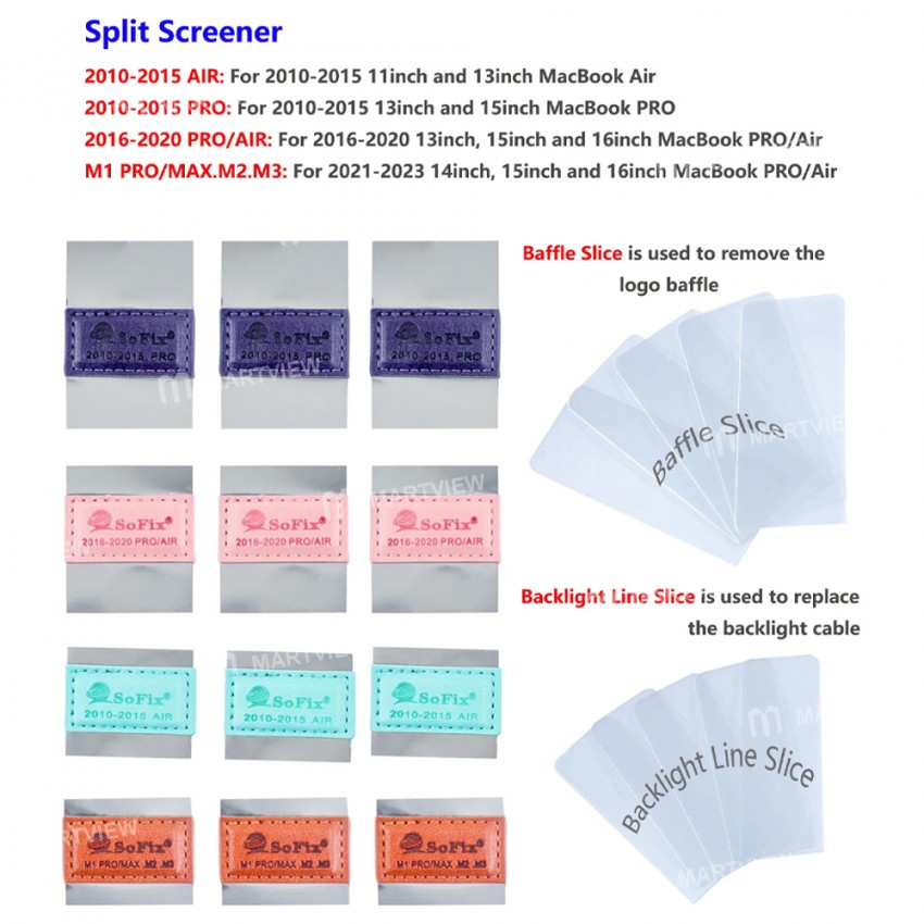 sofix s-f401-screen-removal-tool-for-macbook-proair-backlight-line-logo-line-screen-2
