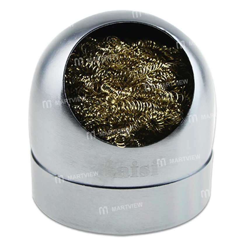 Kaisi Professional Cleaning Steel Wire Brush with Stand Set for Soldering Solder Iron Tip Cleaning
