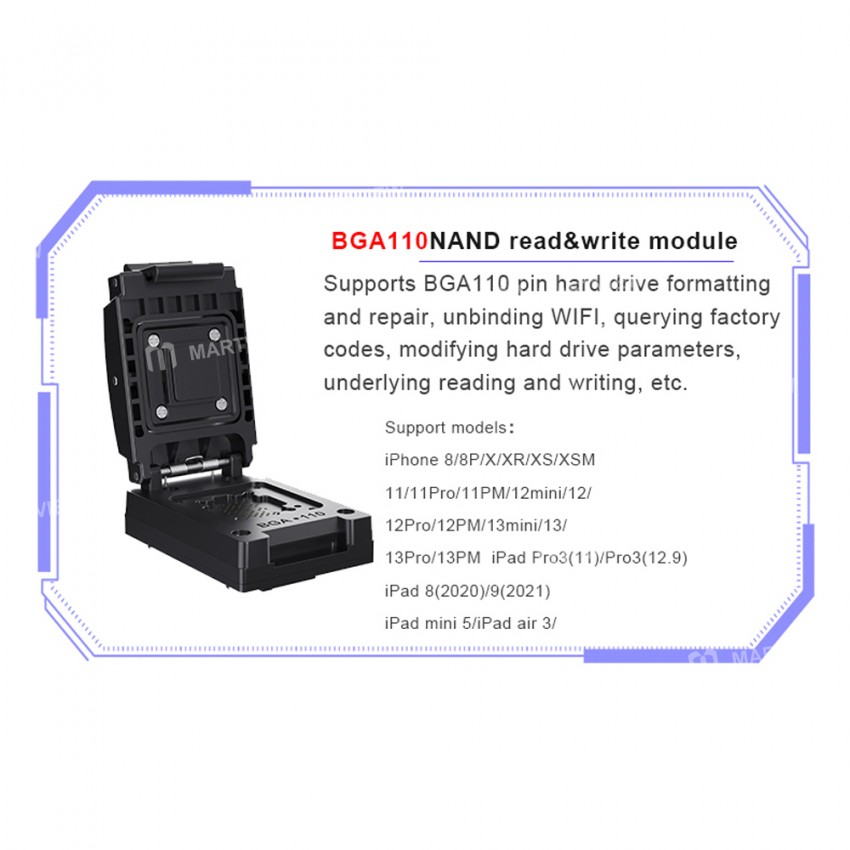 i2c p15-pro-ai-dfu-purple-screen-nand-flash-hdd-read-write-programmer-16