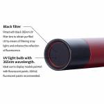 dspiae uv-t-365nm-uv-high-low-strobe-lights-mode-ultraviolet-flashlight-6