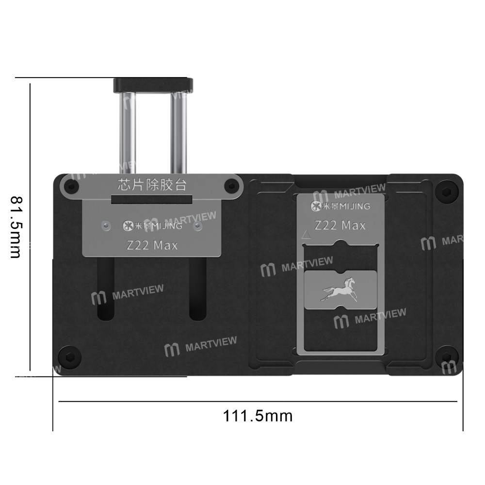 mijing z22max-cpu-chip-tin-planting-bga-reballing-stencil-platform-for-iphone-11-17pm-android-16