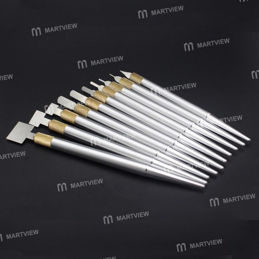 10 in 1 CPU BGA Chip Graver Tool and Disassembly Tool for iPhone Mobile Phone Motherboard A9 A8 A7 C