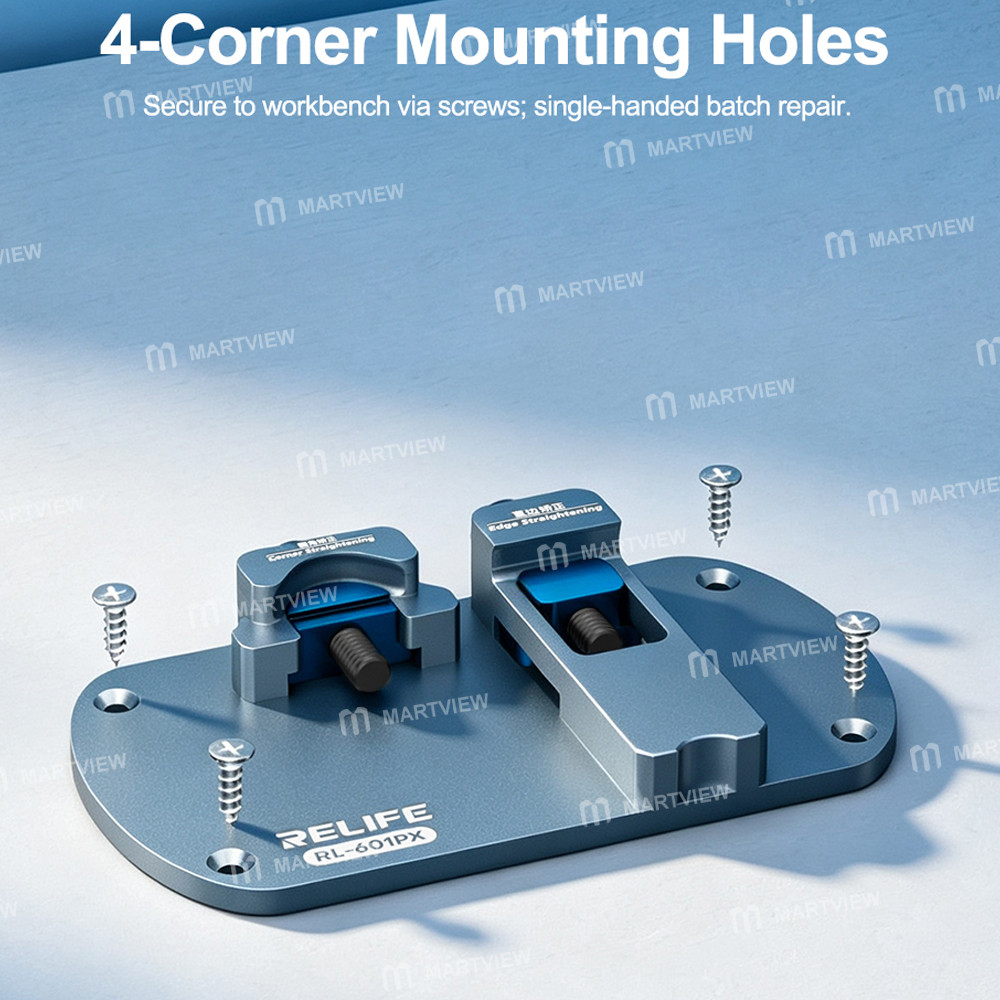 relife rl-601px-dual-station-frame-corrector-support-for-iphone-flat-edges-rounded-corners-11