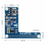 poe hat-raspberry-pi-5-mini-power-over-ethernet-rj45-expansion-board-7