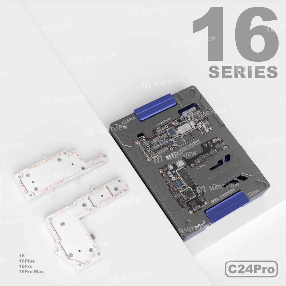 mijing c24-c24pro-motherboard-layered-testing-fixture-for-iphone-16-16-plus-16-pro-16pro-max-8